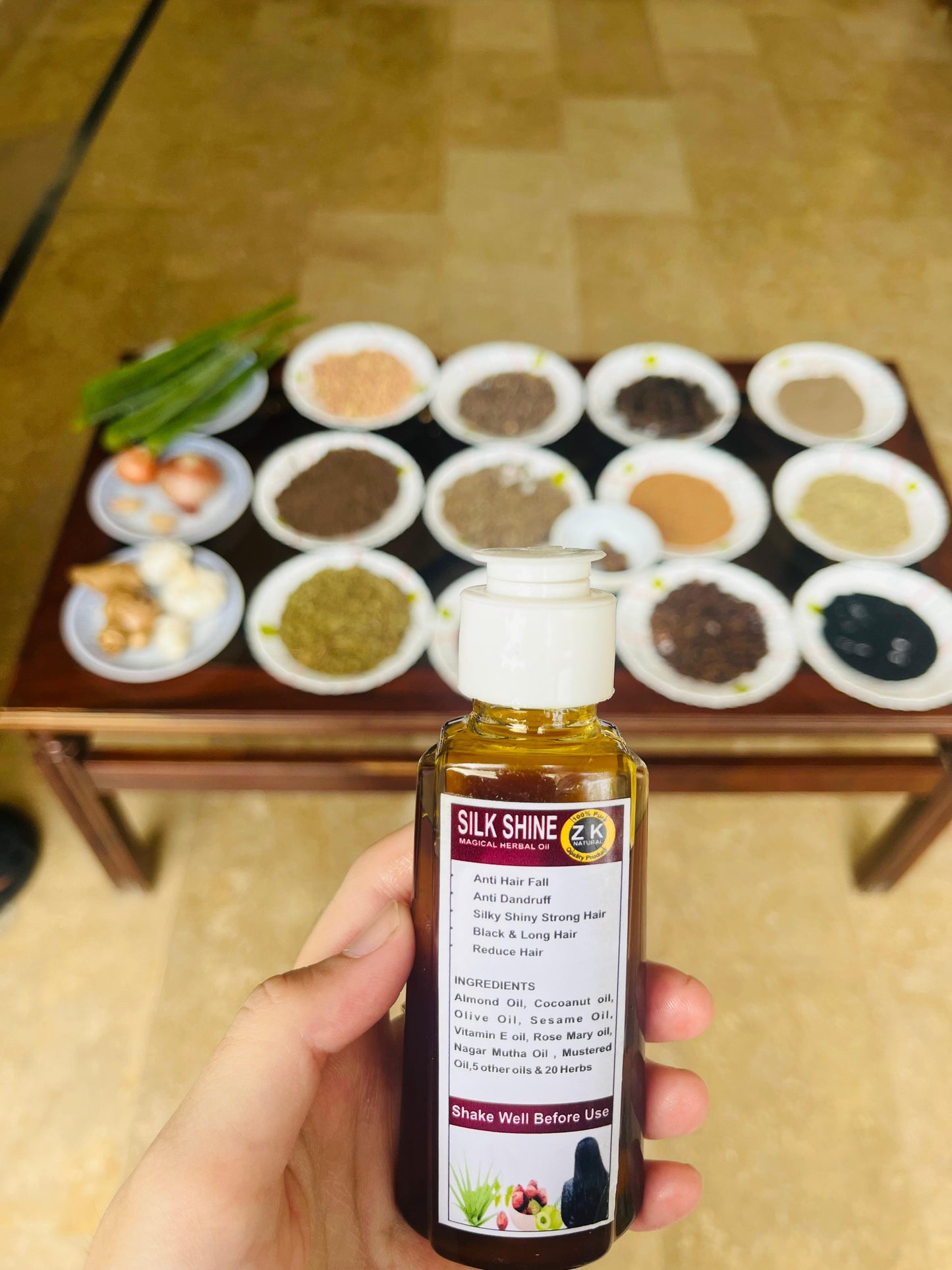 Silk Shine Hair Oil