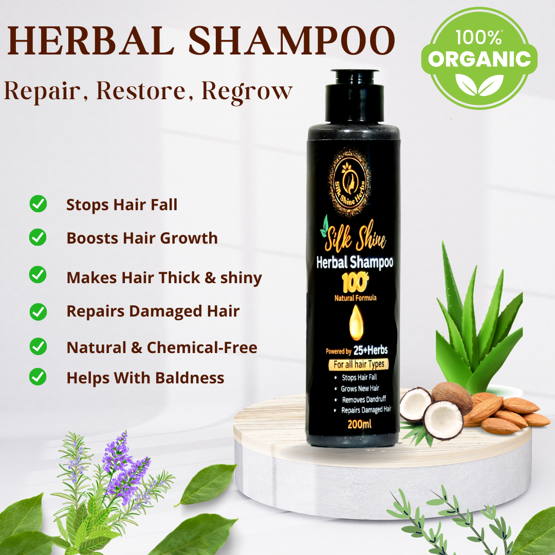 Silk Shine Herbal Shampoo
