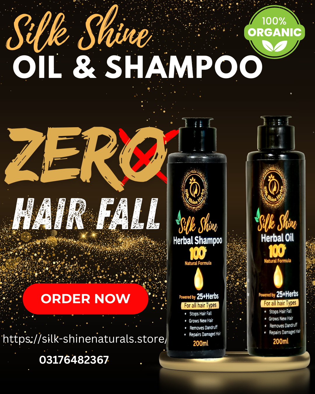 Silk Shine Herbal Shampoo