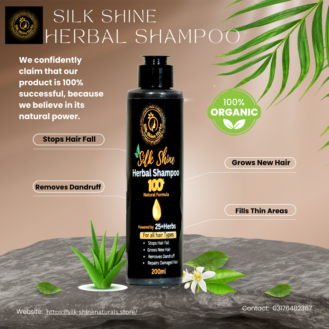 Silk Shine Herbal Shampoo
